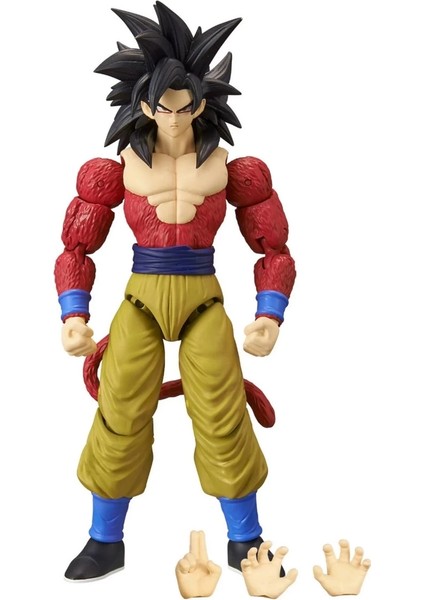 Bandai Dragon Ball Super Saiyan 4 Goku Poz Verilebilir Figür 16 cm