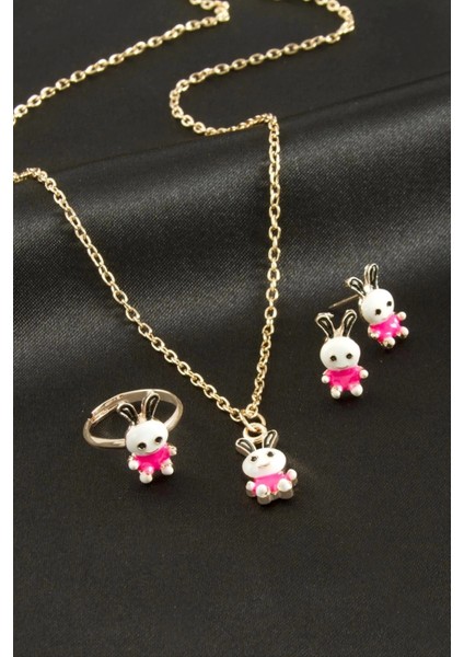 Tavşan Mineli Set Kolye fiyatları