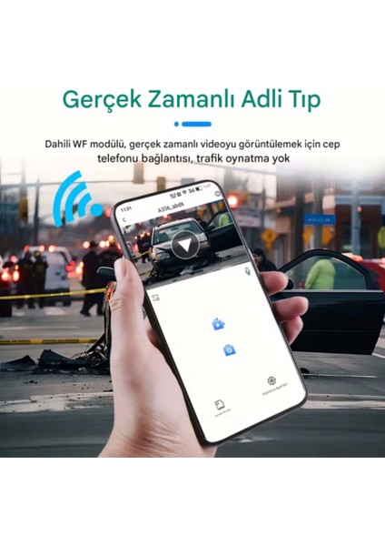 A-98 Wifi Full Hd 3 Kameralı Araç Içi Güvenlik Kamerası + Park Modu Kablosu Ön-Arka-Iç Kayıt,dashcam modelleri