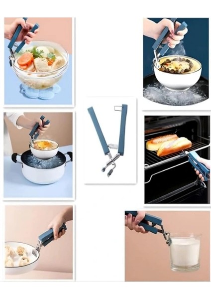 Buğz 4 Parça Yanma Önleyici Mutfak Seti - Tencere Tabak Tutucu ve Fırın Eldiveni modelleri