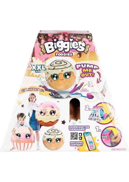Şişme Peluş Cinnamon Roll Xxl Foodies S6 modelleri