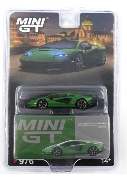 Buğz Mini Gt 1/64 Lamborghini Countach Lpı 800-4 Verde Medio - Blister Paket fiyatları