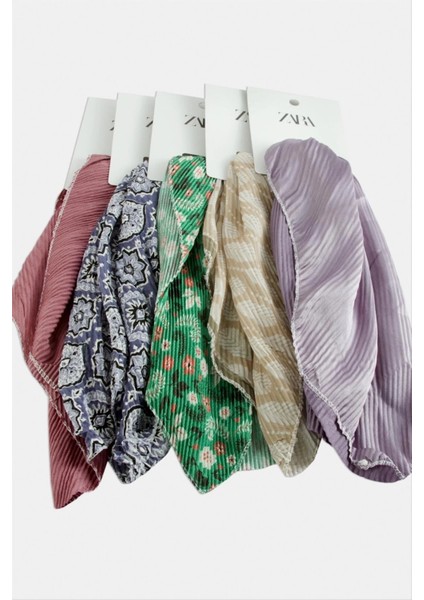 Zr Karışık Pliseli Fular 50 cm fırsatları