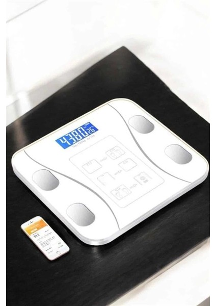 Tartı Baskül Dijital Elektronik Tartı Vücut Analiz Wifi Akıllı Yağ Ölçer modelleri