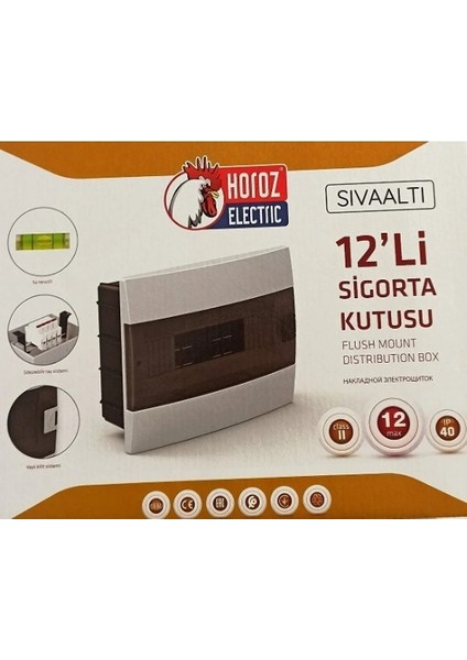Horoz 12 Li Sıva Altı Sigorta Kutusu fiyatları