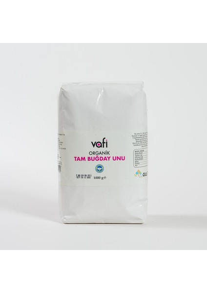 Organik Tam Buğday Unu 1000 gr Mg