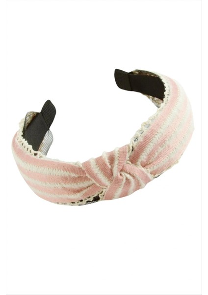 Buğz Çizgi Desenli Fiyong Taç