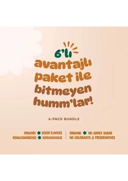 Buğz Humm Organik Kurabiye 6'lı Set (Tahinli ve Pekmezli & Zencefilli ve Tarçınlı & Portakallı & Keçiboynuzlu ve Fındıklı & Ballı ve Kinoalı & Çilekli) modelleri