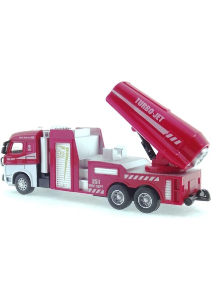 Die Cast Model Çek Bırak Turbo Jet Itfaiye Kamyonu fiyatları