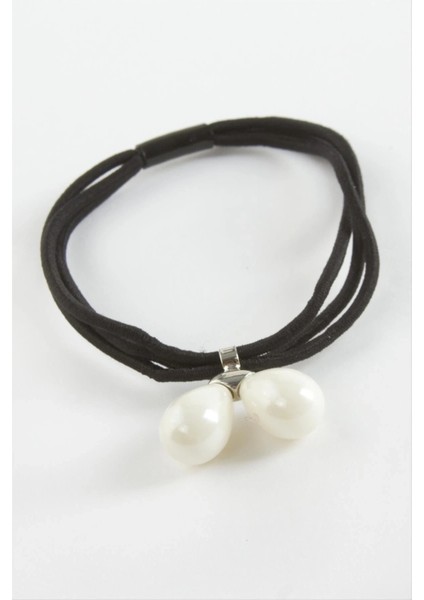 Damla Sallantılı Inci Lastikli Toka