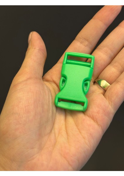Neon Yeşil Çanta Tokası Kemer Tokası 5x2 cm