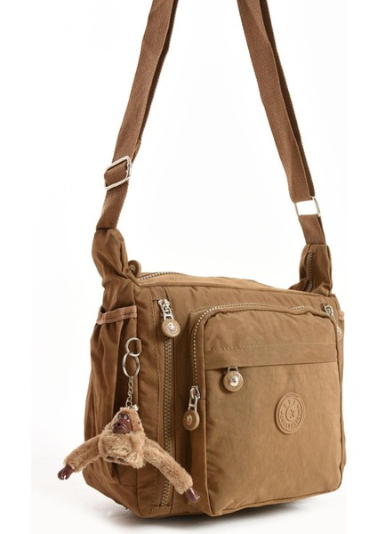 Çapraz Askılı Ultra Hafif Çok Cepli Omuz Çantası Klinkıl Kumaş fırsatları