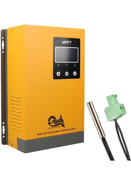 Sunsolar MPK80 Mppt Solar Şarj Kontrol Cihazı 80A (12V/24V/36V/48V Otomatik) 250V Maksimum Pv LCD Ekranlı RS485 Portlu