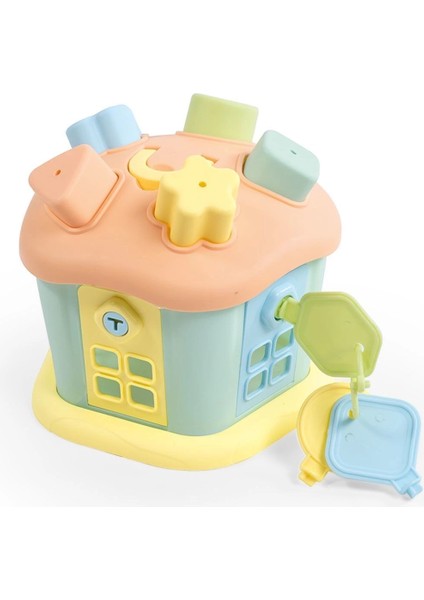 5196 Sevimli Bultak Ev Kilitli Kapı -Dolu Oyuncak fiyatları