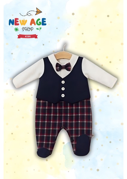 Sahte Yelekli Erkek Tulum