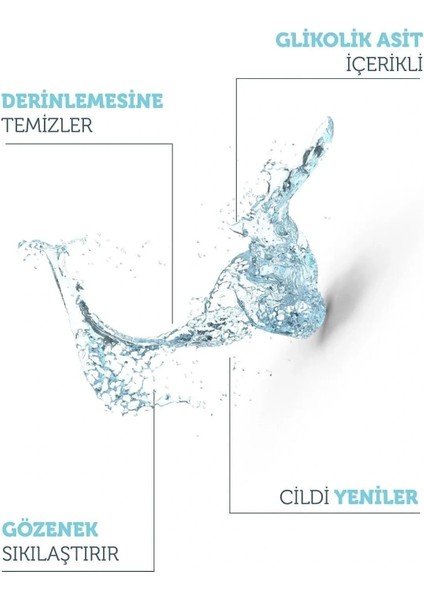 Nemlendirici Yüz Temizleme Toniği - Gül Suyu ve Glikolik Asit ile Derinlemesine Temizlik - 200ML fırsatları