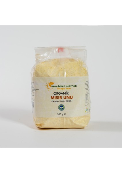 Organik Mısır Unu 500 gr Mg