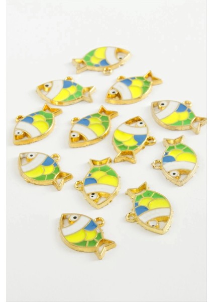 Balık Tek Kulp Mineli Bileklik ve Kolye Ucu Aparatı 1 Adet