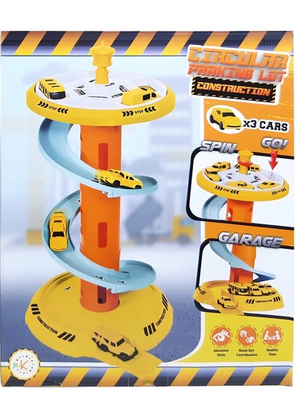 Oyuncak Inşaat Dönen Garaj Seti