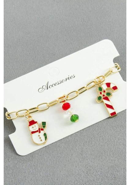 Buğz Karışık Zincir Yılbaşı Bilekliği modelleri