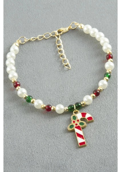 Buğz Karışık Inci Yılbaşı Bilekliği