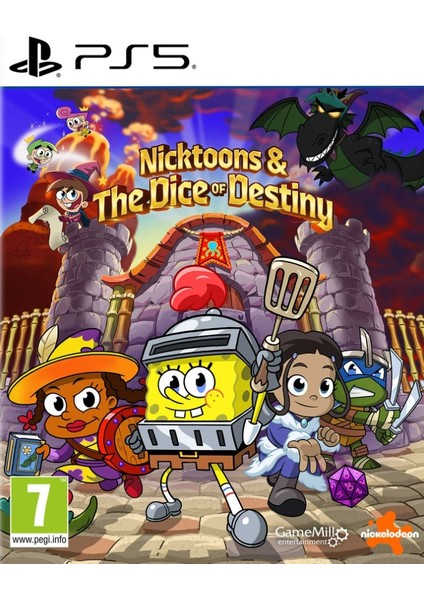 Nicktoons And The Dice Of Destiny Ps5 Oyun