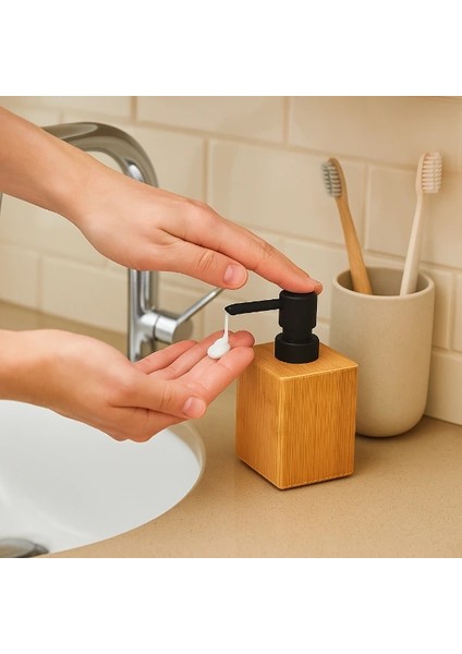 Buğz Büyük Ahşap Sıvı Sabunluk fiyatları