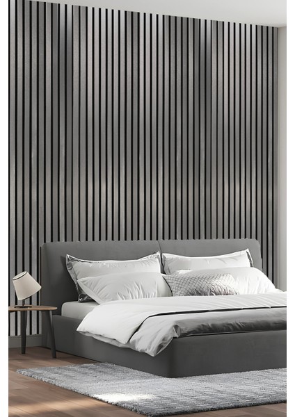 Mdf Ahşap Akustik Duvar Paneli 100X275 cm - Silveri fırsatları