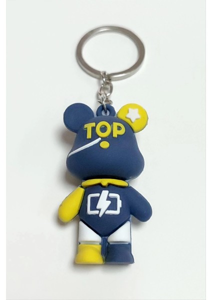 Takımlı Ayıcık Silikon Anahtarlık