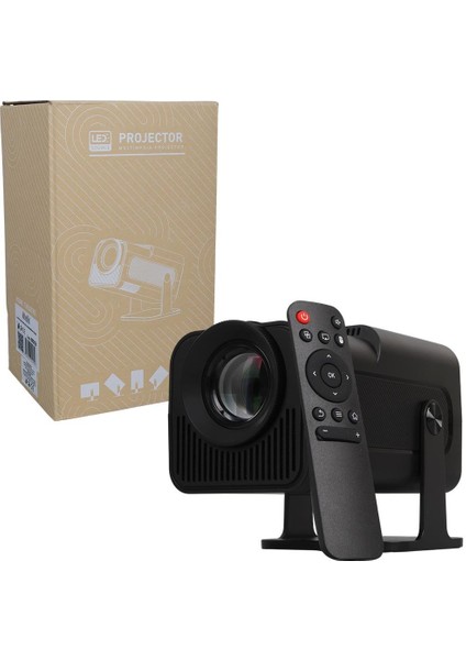 HY320 Android 11 Akıllı LED Ayarlanabilir Projeksiyon Fhd Kablosuz Görüntü Aktarım Destekli Ev Sinema Sistemi Duvar Yansıtma indirimleri