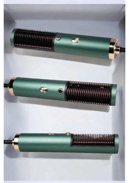 Fön Tarak Saç Düzleştirici Üflemeli Fön Makinesi Sıkı Dişli Taşınabilir indirimleri