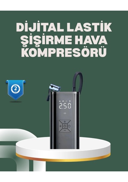 Bisiklet, Motosiklet ve Araçlar Için Çok Amaçlı Hava Pompası