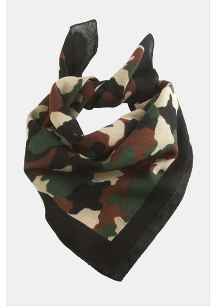 Asker Desenli Bandana 50*50