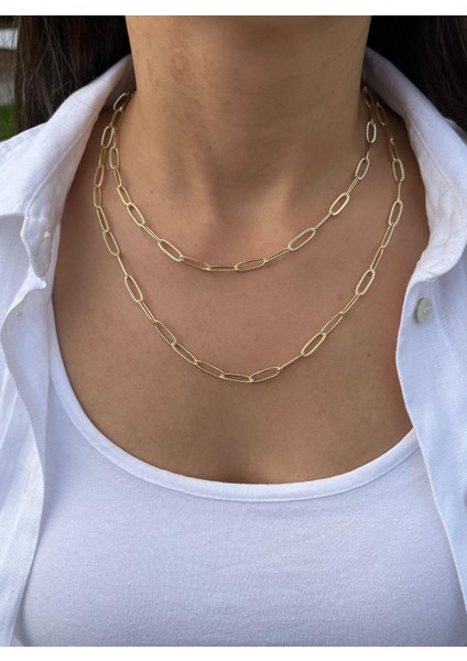 Desenli Ataç Dolama Zincir Kolye modelleri