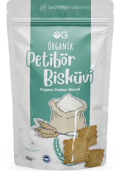 Buğz Og Natural Organik Petibör Bisküvi (100 Gr)