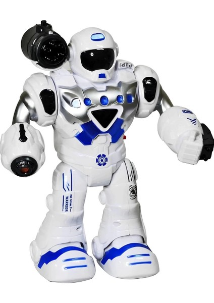 Hareketli Işıklı ve Sesli Ok Atan Oyuncak Robot