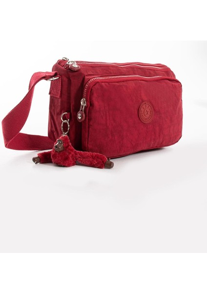 Çapraz Askılı Ultra Hafif Çok Cepli Omuz Çantası Klinkıl Kumaş fırsatları