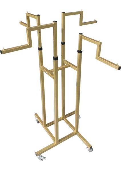 'dan: 4 Kollu Ahtapot Stant (Altın Sarısı)