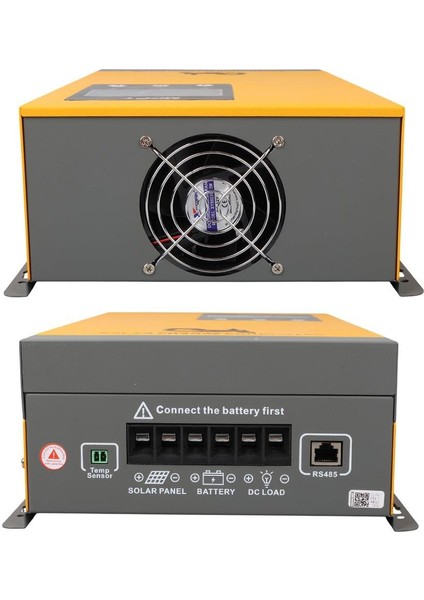 Sunsolar MPK100 Mppt Solar Şarj Kontrol Cihazı 100A 12V 24V 36V 48V Otomatik 250V Maksimum Pv LCD Ekranlı RS485 Portlu modelleri