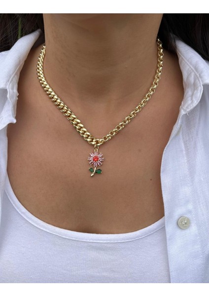 Çiçek Charmlı Kolye fiyatları