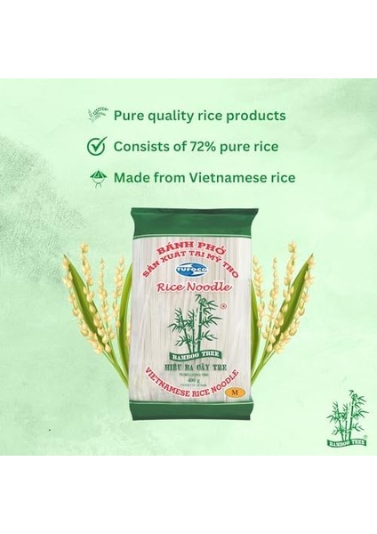 Bamboo Tree Tufoco Pirinç Makarnası 400 gr