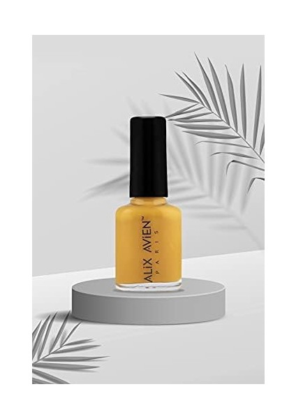 Alıx Avıen Hardal Oje 43 - Yüksek Pigmentli Uzun Süreli Kalıcılık Hızlı Kuruma - Nail Lacquer 43 modelleri