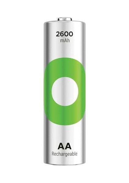 Gp Batteries Recyko 2600 Aa Kalem Ni-Mh Şarjlı Pil, 1.2 Volt, 4'lü Kart fiyatları