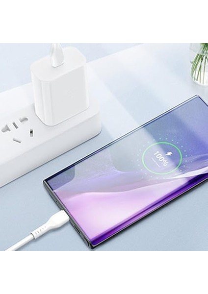 Micro USB Şarj Kablosu 1 Metre – Dayanıklı, Hızlı Şarj & Veri Aktarımı – Beyaz, Telefonlar ve Daha Fazlası Için Uyumlu modelleri