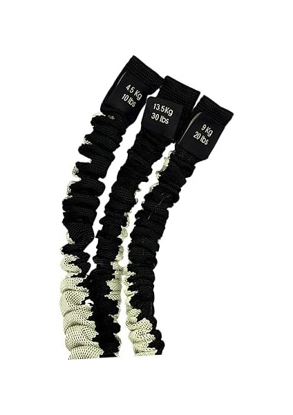 Rebuwo 3x Pro Direnç Egzersiz Seti Ev Fitness Için Çok Amaçlı Taşınabilir Egzersiz Aleti Üst Vücut Alt Vücut Çalıştırma Aparatı