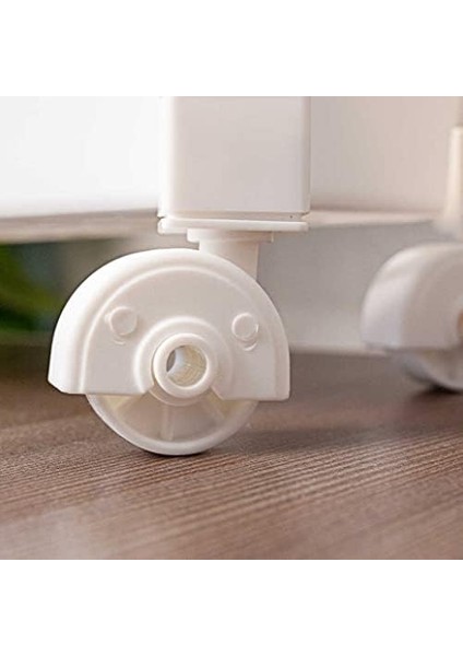 Org-65 Tekerlekli 3 Katlı Organizer Raf Beyaz modelleri