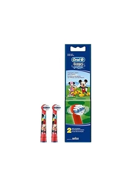 Oral-B Mickey Mouse Edition Stages Power Extra Soft Ekstra Yumuşak 2li