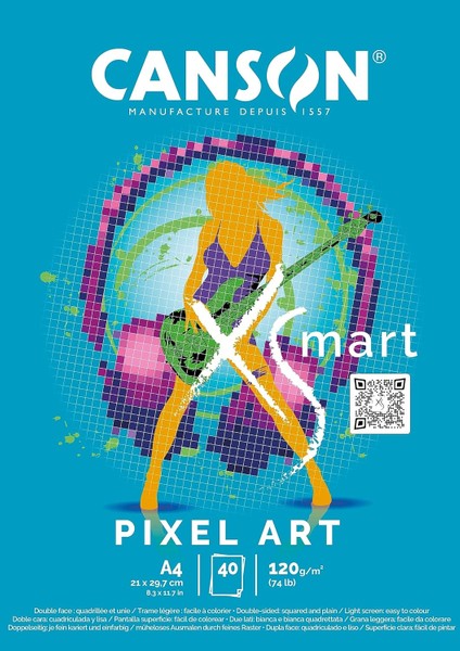 Xsmart Çizim Kağıdı, Beyaz, Düz, 120 G/m², Uzun Taraflı, A4-21 x 29,7 Cm, Beyaz, 40 Yaprak