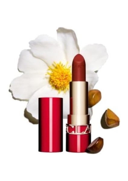 Clarins Joli Rouge Velvet 771V Dahlia Red Ruj modelleri