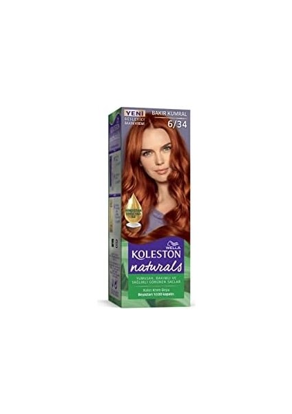 Naturals Bakır Kumral 6/34 fiyatları